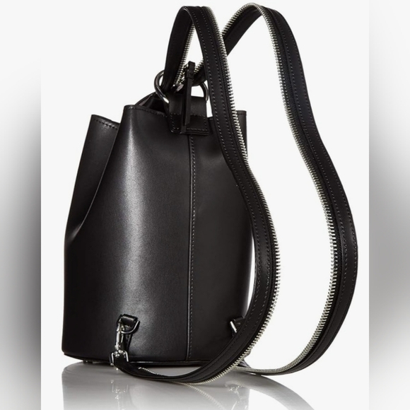 NWOT Calvin Klein Black Backpack Sleek Minimalist Design - Picture 2 of 9